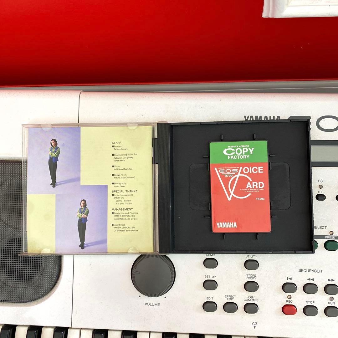 【美品】YAMAHA EOS B700/専用のVOICE CARD3点