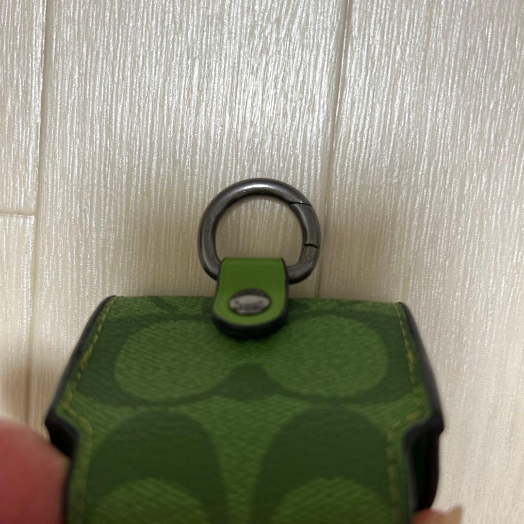 美品‼️コーチ Apple AirPods proケース　正規品　イヤホンケース