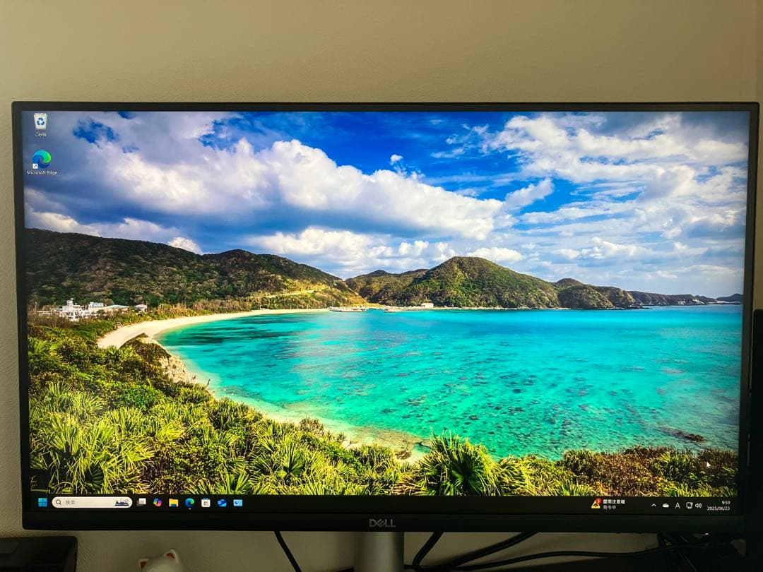 超美品DELL 4K S2721QS 累積稼動時間50時間 箱無しの為格安