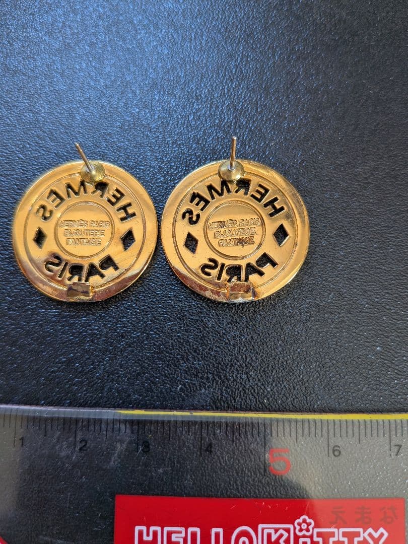 HERMES リメイクピアス（イヤリング→ピアスに変更）