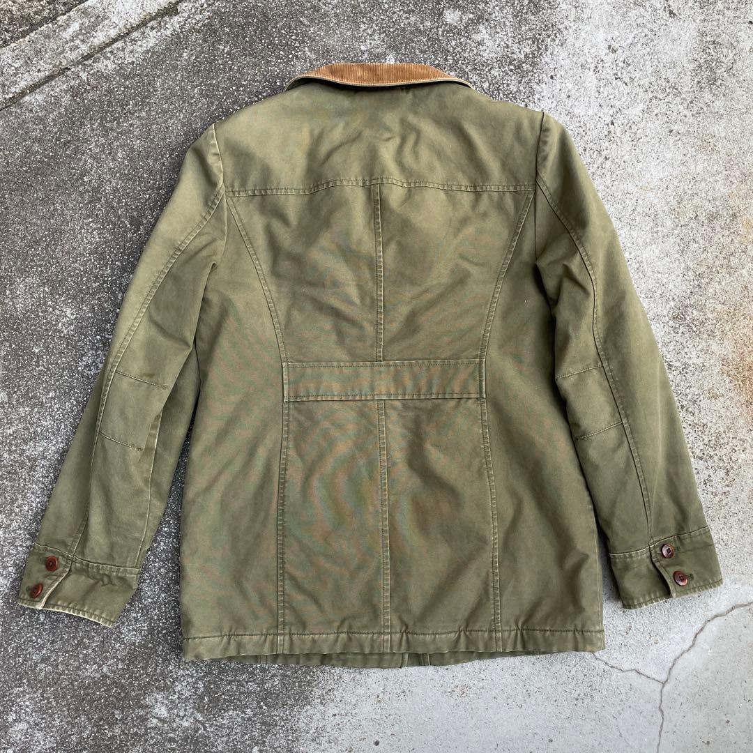 LLBean 肉厚 キルティング ハンティングジャケット コーデュロイ