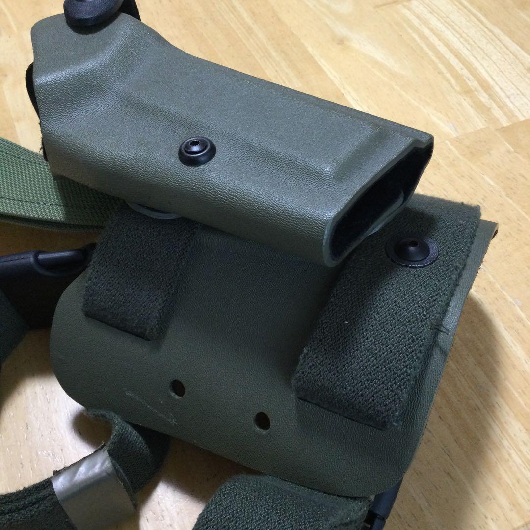 サファリランド 6004-56 レッグホルスター 1911 右利き用 初期アフ