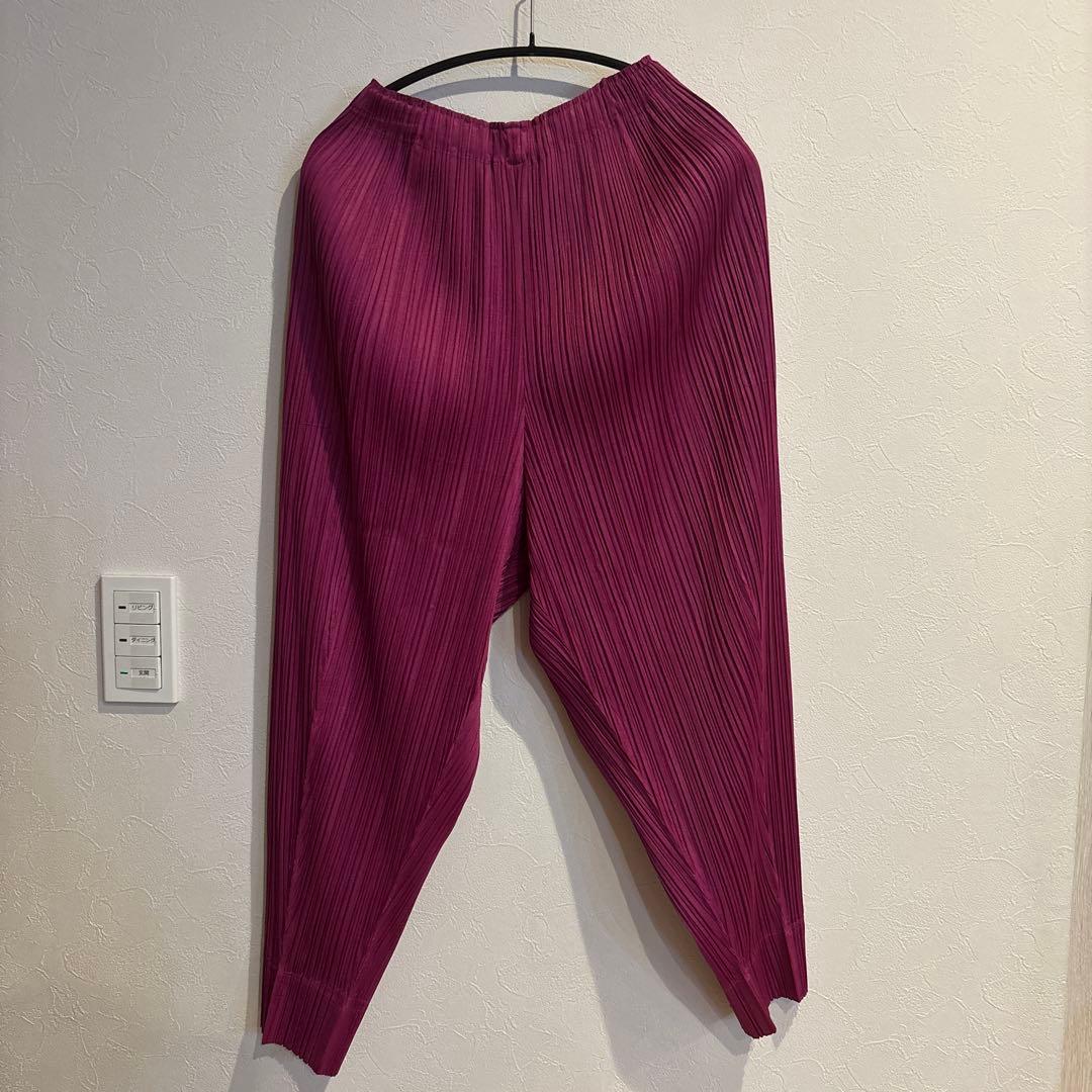 サルエルパンツ パープル サイズ2