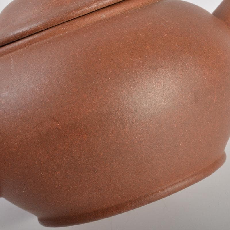 中国　中国宣興銘　紫砂　朱泥　急須　茶壷　D　R7188