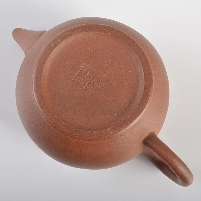 中国　中国宣興銘　紫砂　朱泥　急須　茶壷　D　R7188