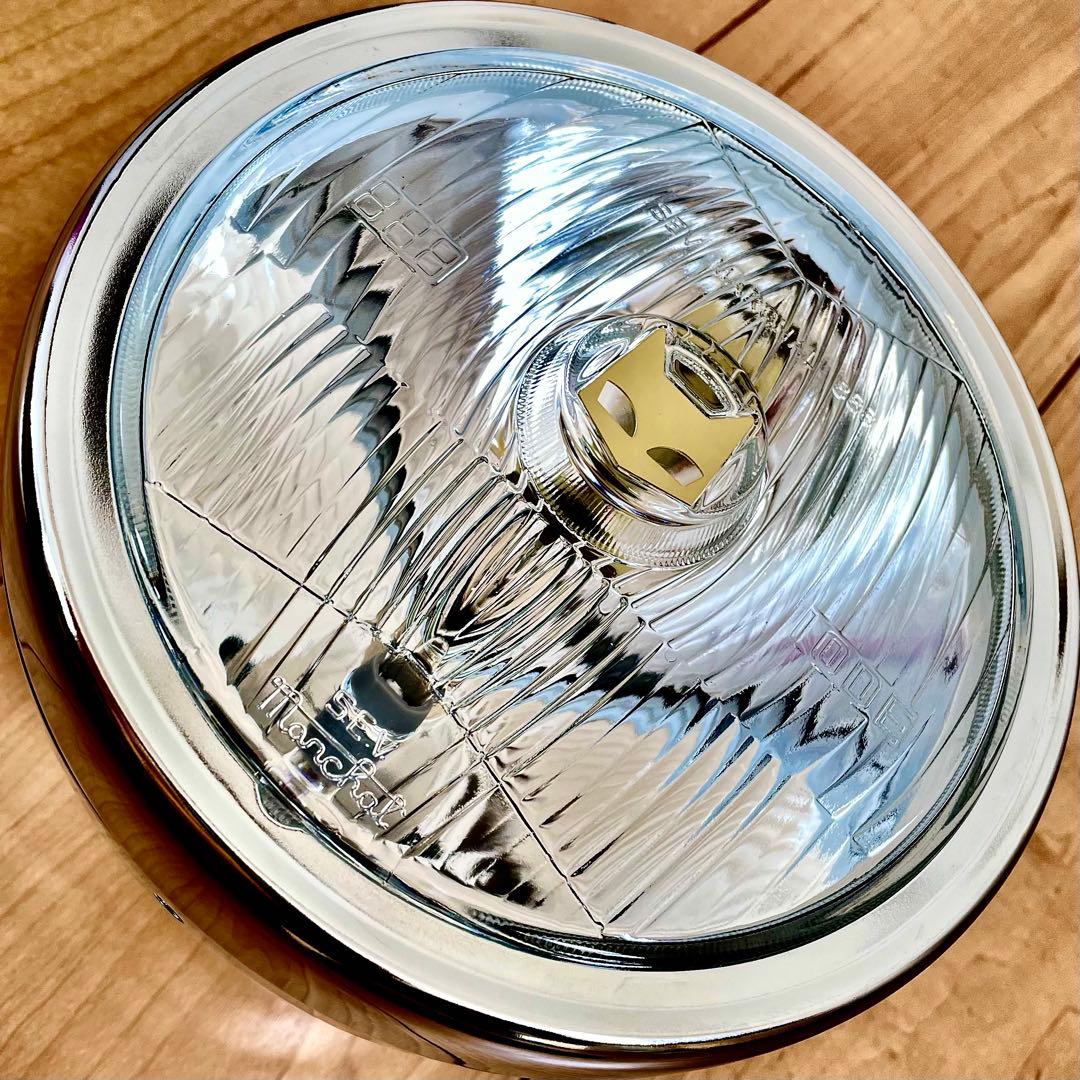 マーシャル 888 デベソ 160φ ヘッドライト CB400F ホーク シビエ