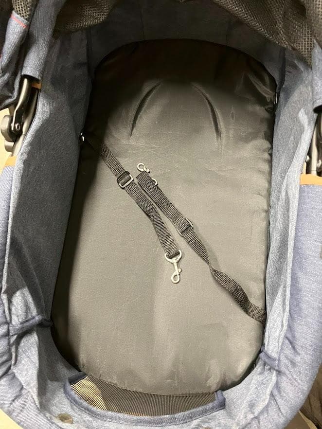 【美品】GEXジェックス　わんわんカート三輪　デニム柄