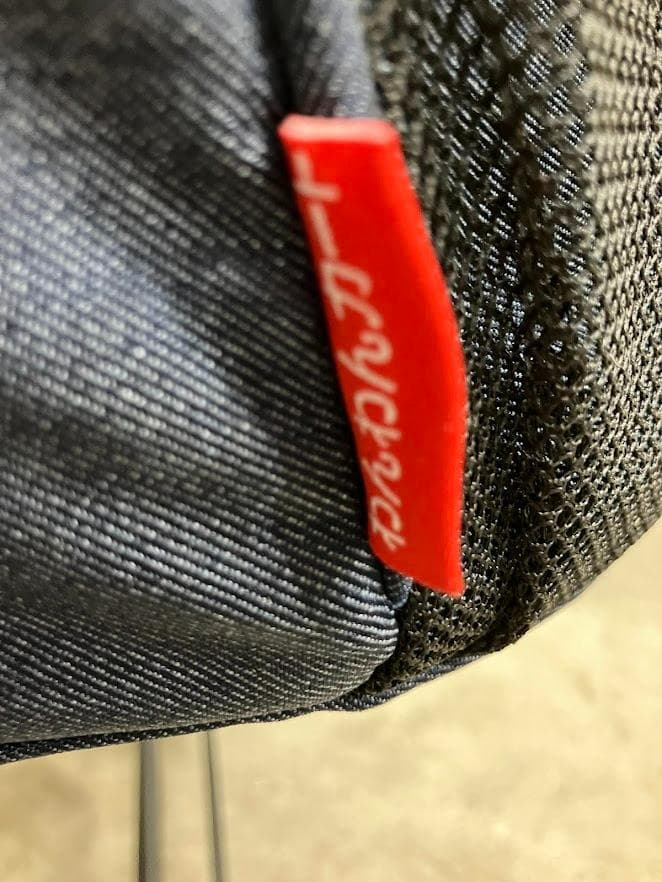 【美品】GEXジェックス　わんわんカート三輪　デニム柄