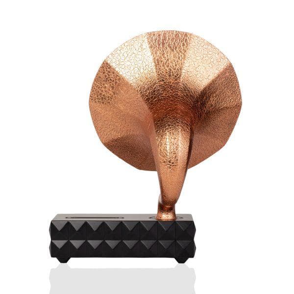 【新品】スマホスピーカー アコースティボックス ローズゴールド