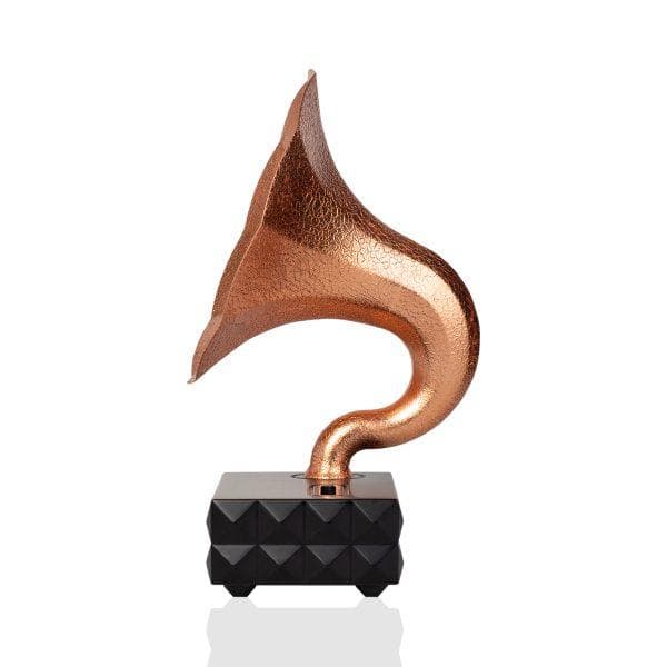 【新品】スマホスピーカー アコースティボックス ローズゴールド