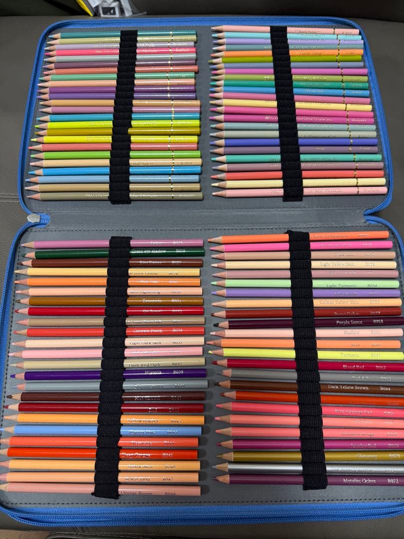 色鉛筆ファーバーカステル、三菱ペリシアンなど計489本まとめ売り 収納ケース付