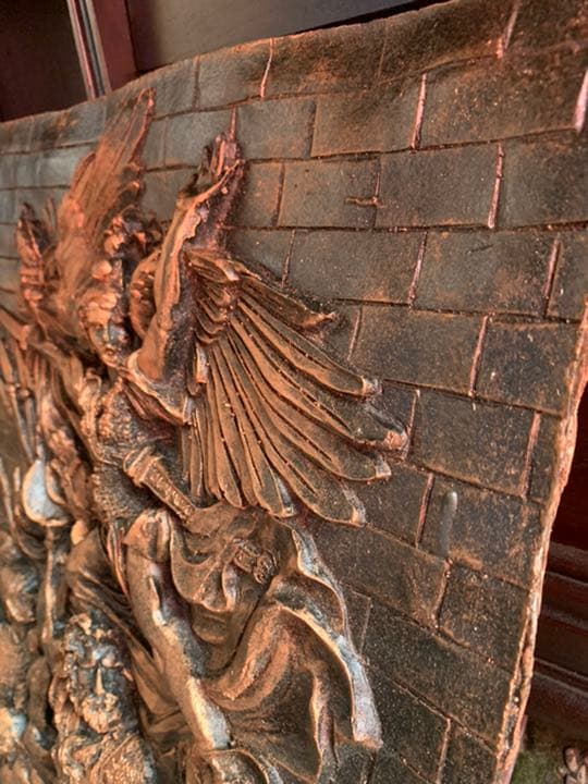 アンティーク  レトロ　調　壁掛け　飾り　額　インテリア　置物　絵画