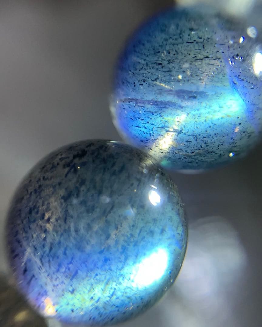 ミラクルを引き寄せるパワー❣️❣️ 超ハイグレード　ラブラドライト　ブレスレット