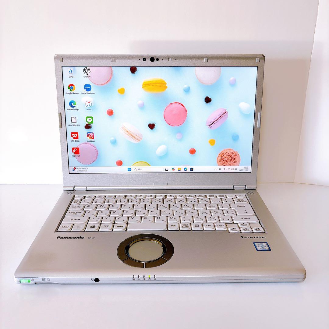 レッツノート LV7 Core i5 第8世代 SSD256 14インチ