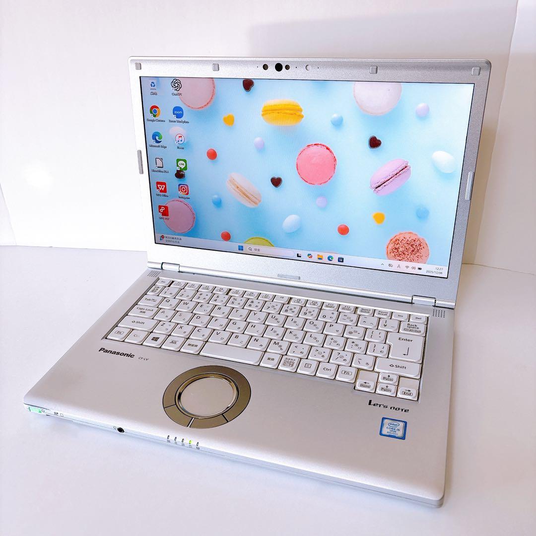 レッツノート LV7 Core i5 第8世代 SSD256 14インチ