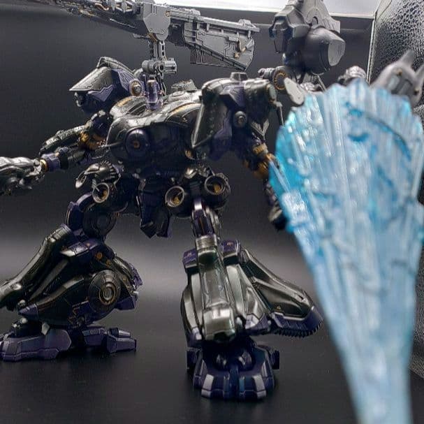 【玄鋼謹製】30MM アーマードコア6 オープンフェイス　フル塗装完成品