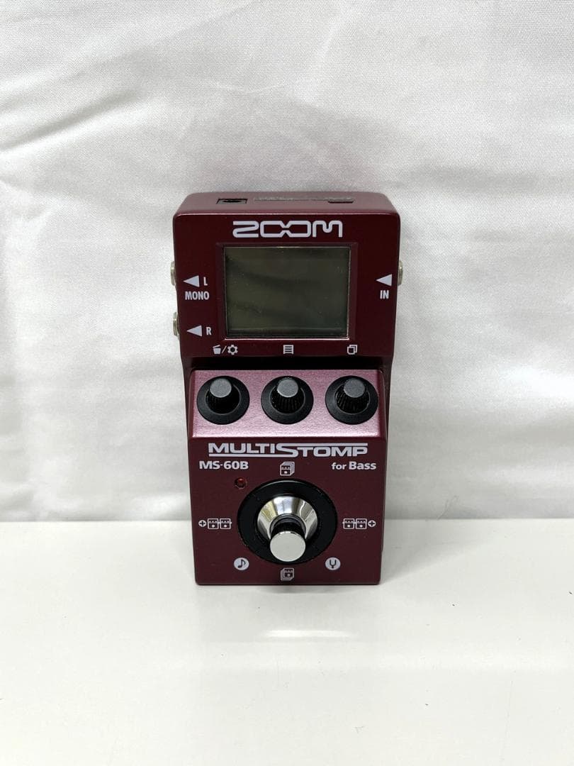 ◆ZOOM MULTISTOMP MS-60B ベースエフェクター 09105