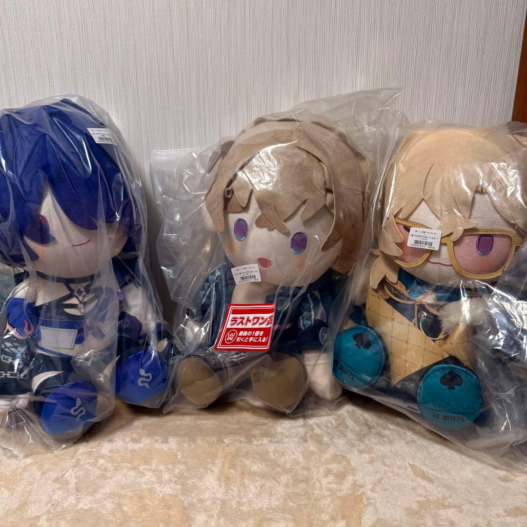 【スターレイル】 黄泉&アベンチュリン&カカワーシャPOTEPOTTEぬいぐるみ