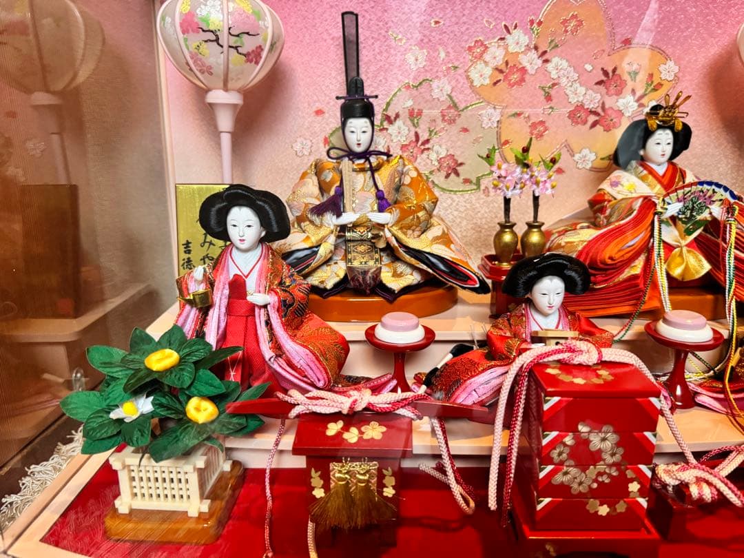 ひな人形　オルゴール付き　吉徳　田村由起子作