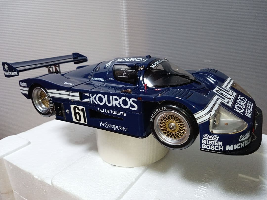 エグゾト exoto ザウバーメルセデス C9 イブサンローラン ミニカー