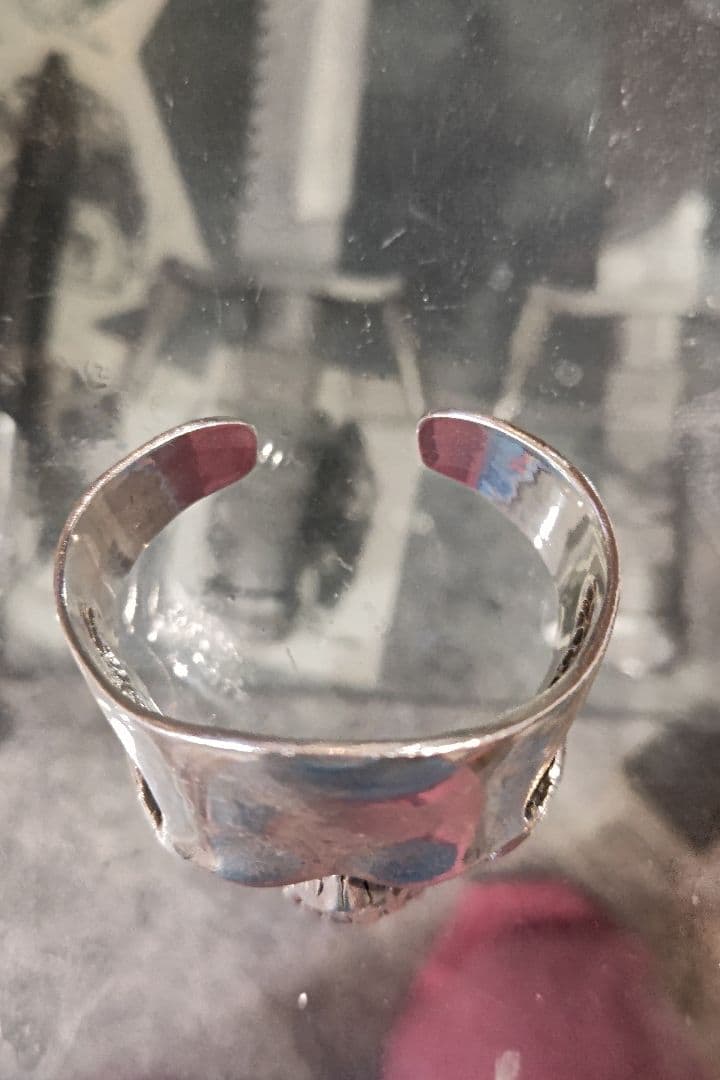 the great frog Large Skull Cuff　スカルバングル