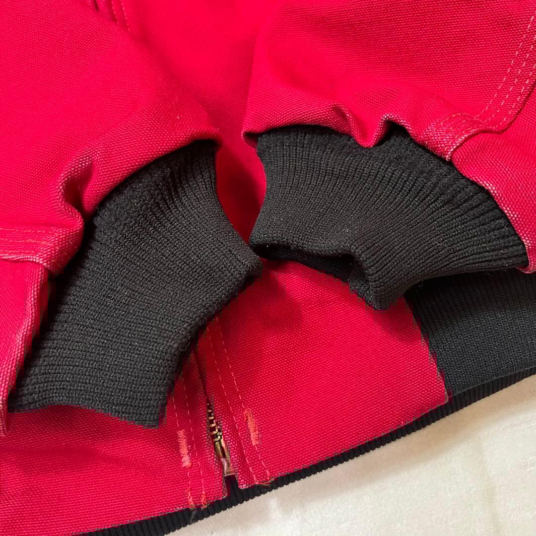 90's USA製 カーハート アクティブジャケット レッド 2XL