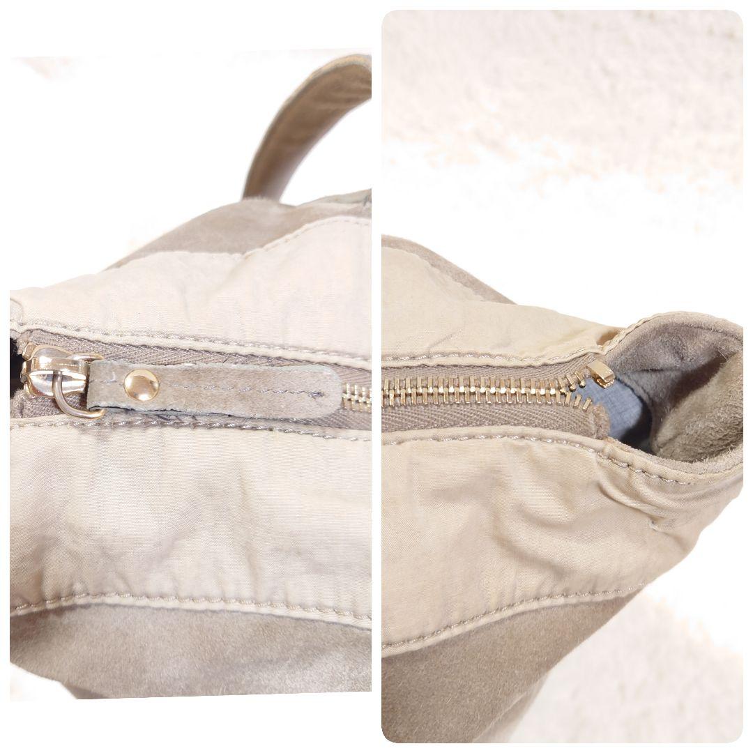 D*E様 ブルネロクチネリ スウェード トートバッグ 希少品 ベージュ A4収納