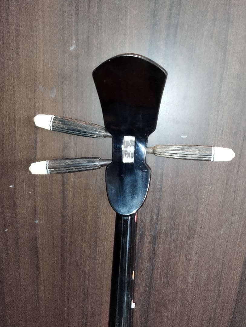 沖縄三線 本皮 蛇皮 ケース付き　 　298