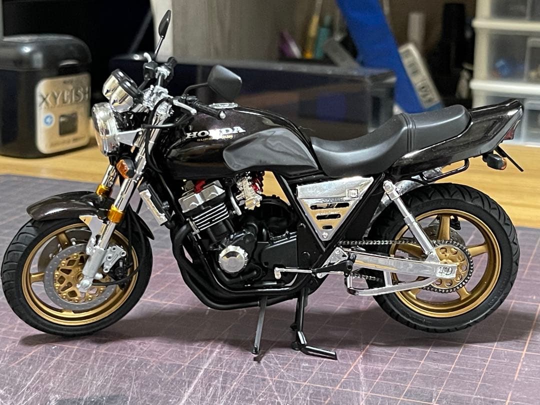 1/12 アオシマ製★CB400SF★完成品★