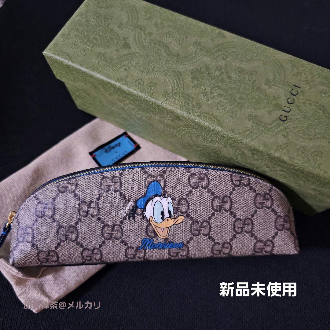 野田智史様【新品】GUCCI ペンケース ドナルド ディズニー ポーチ