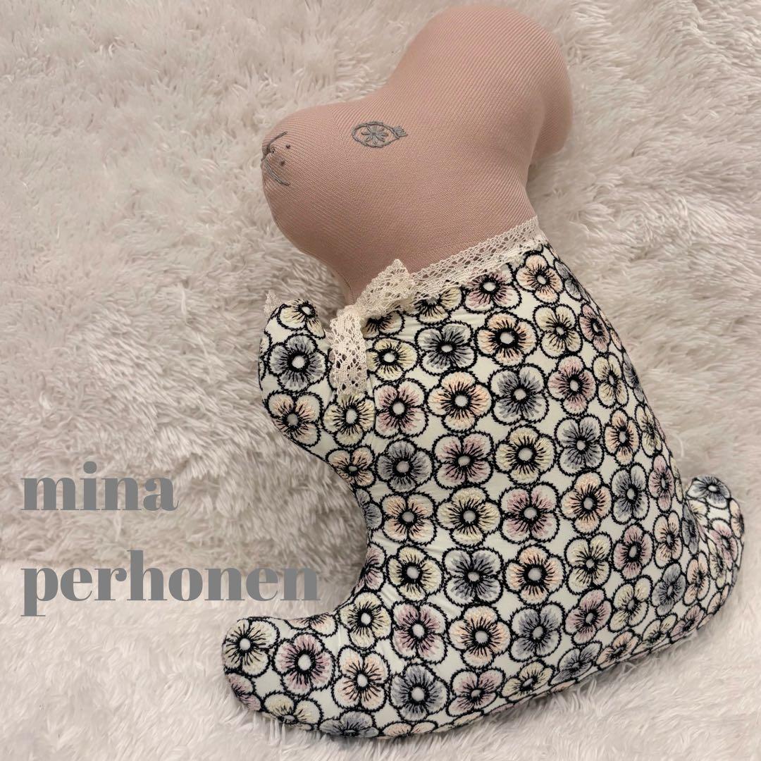 極美品✨mina perhonen ミナペルホネン　こうさぎクッション　piha