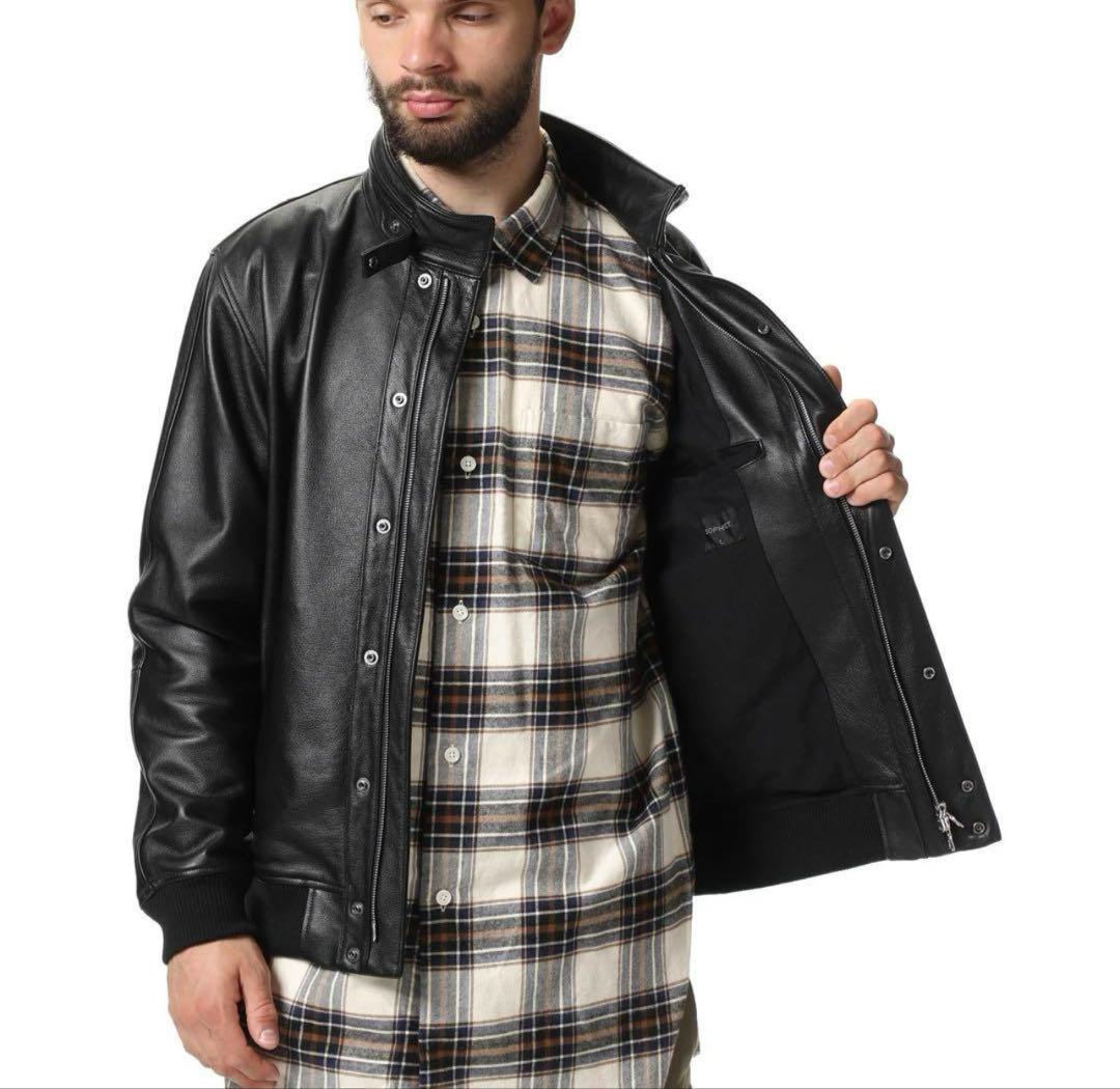 N*8様 SOPHNET. レザースタンドカラージャケット　XL