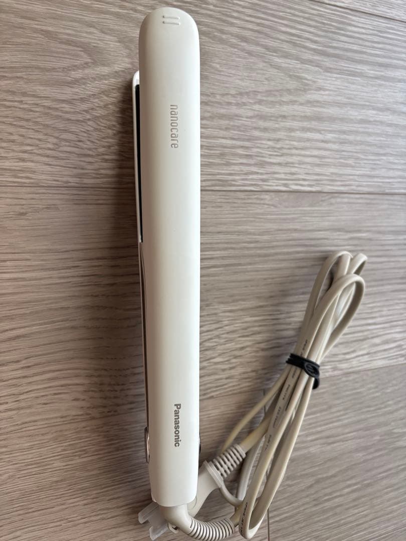 パナソニック　ストレートヘアアイロン【白】EH-HS0J-W（取説有）