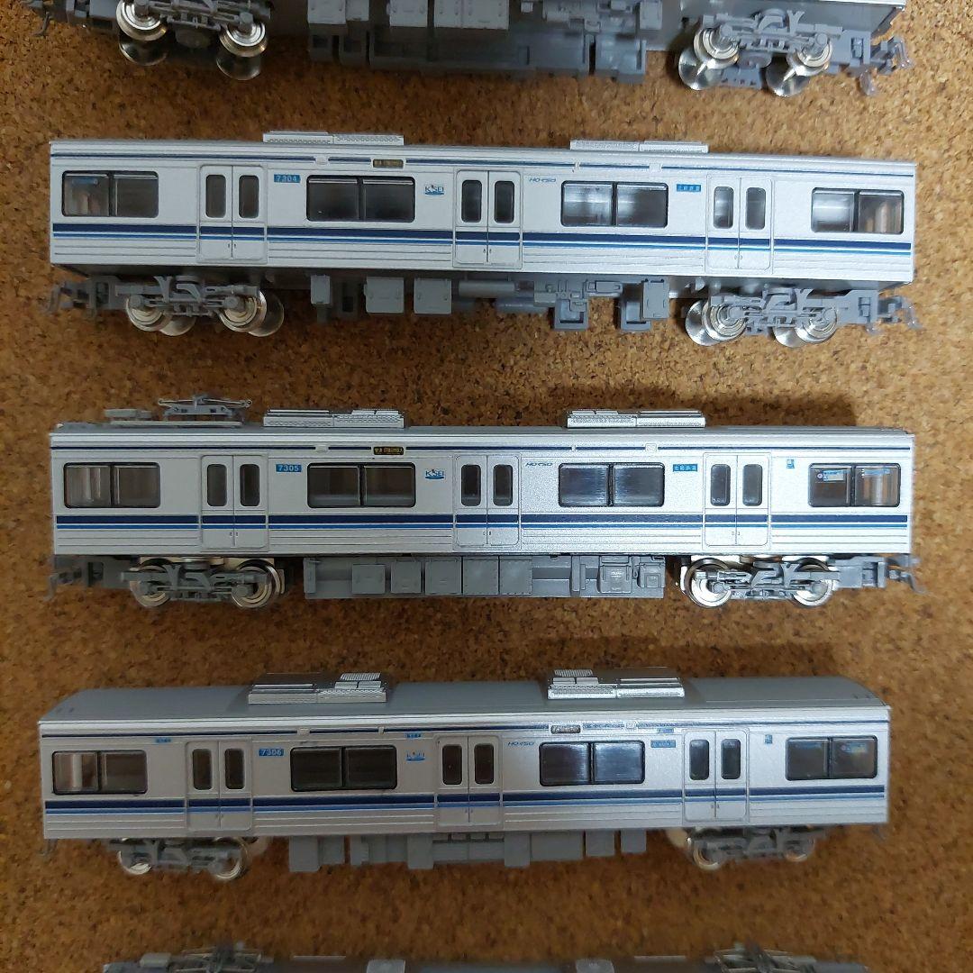 グリーンマックス　北総7300形　塗装済みキット8両　完成品　1076T+M