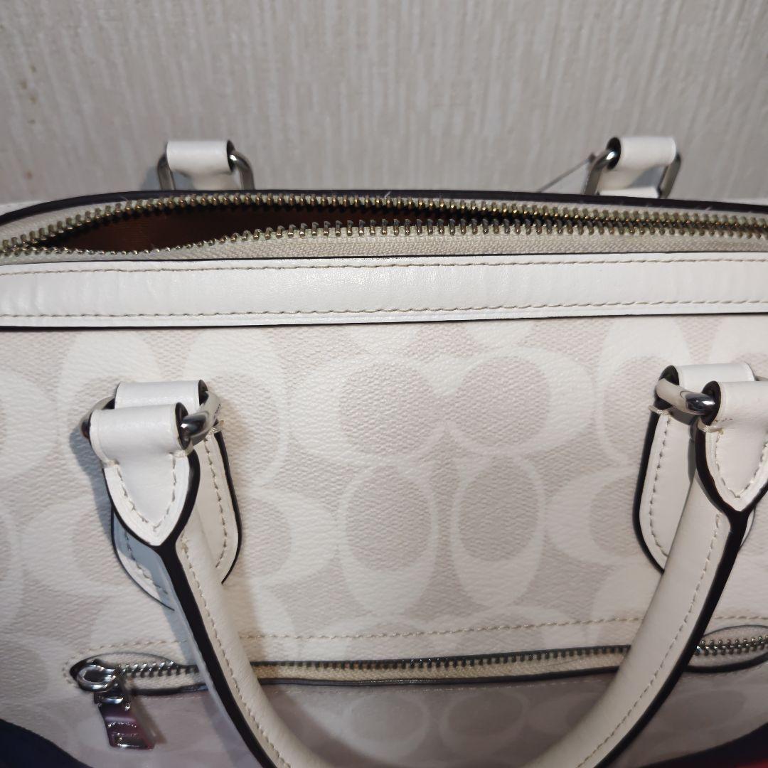 COACH ローアン サッチェル 騙し絵 2wayボストンバッグ