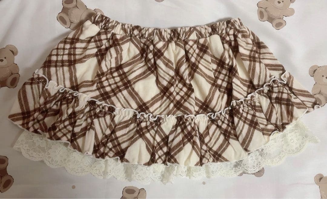 LIZ LISA リズリサ チェック柄 スカパン タグ付き 希少