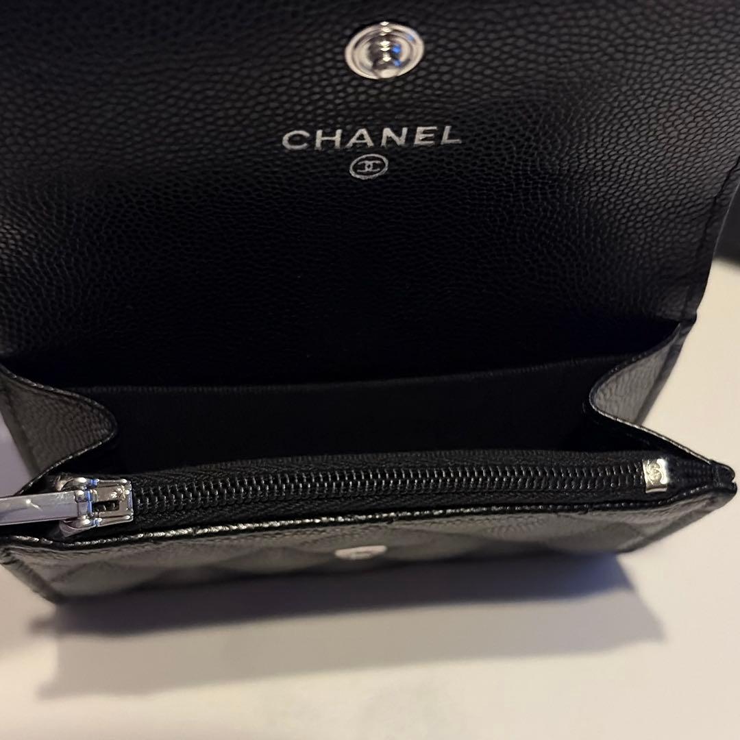 新品未使用　シャネル　カードケース　ケース ブラック 25B