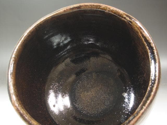 ☆　加藤唐九郎　瀬戸茶碗　松韻　雰囲気ある一品☆y455