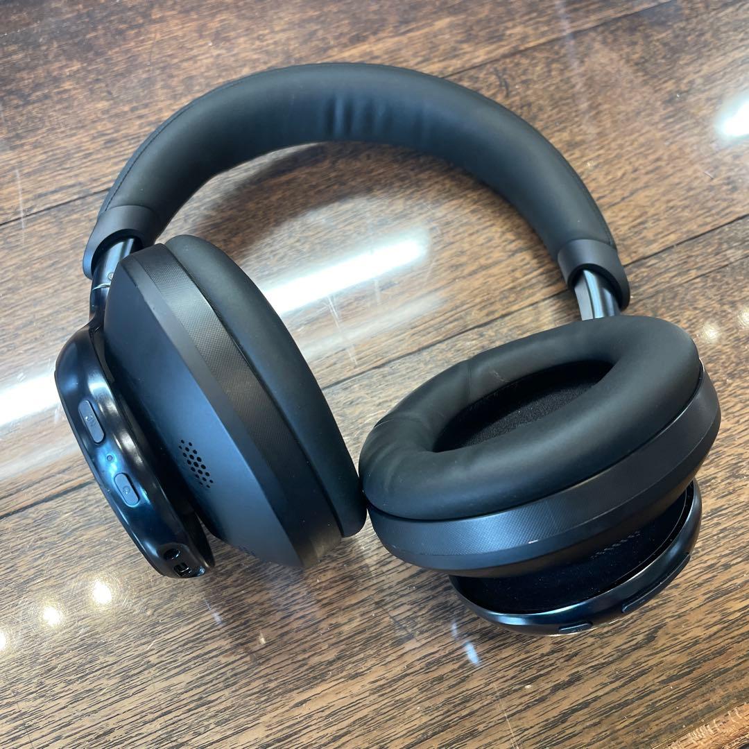 ワイヤレスヘッドホン ブラック ノイズキャンセリング