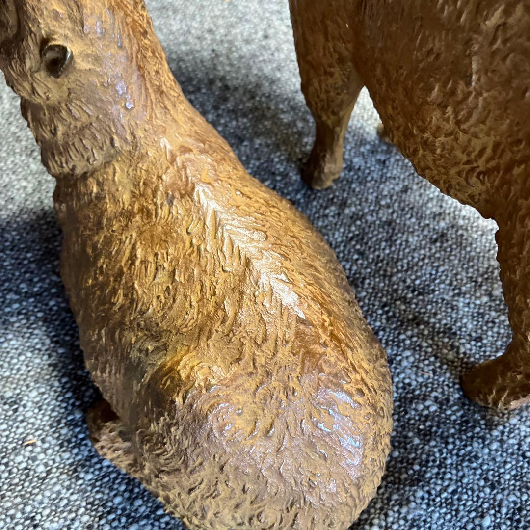 羊の置物　金属製　縁起物　箱付き　インテリア　和風　工芸品