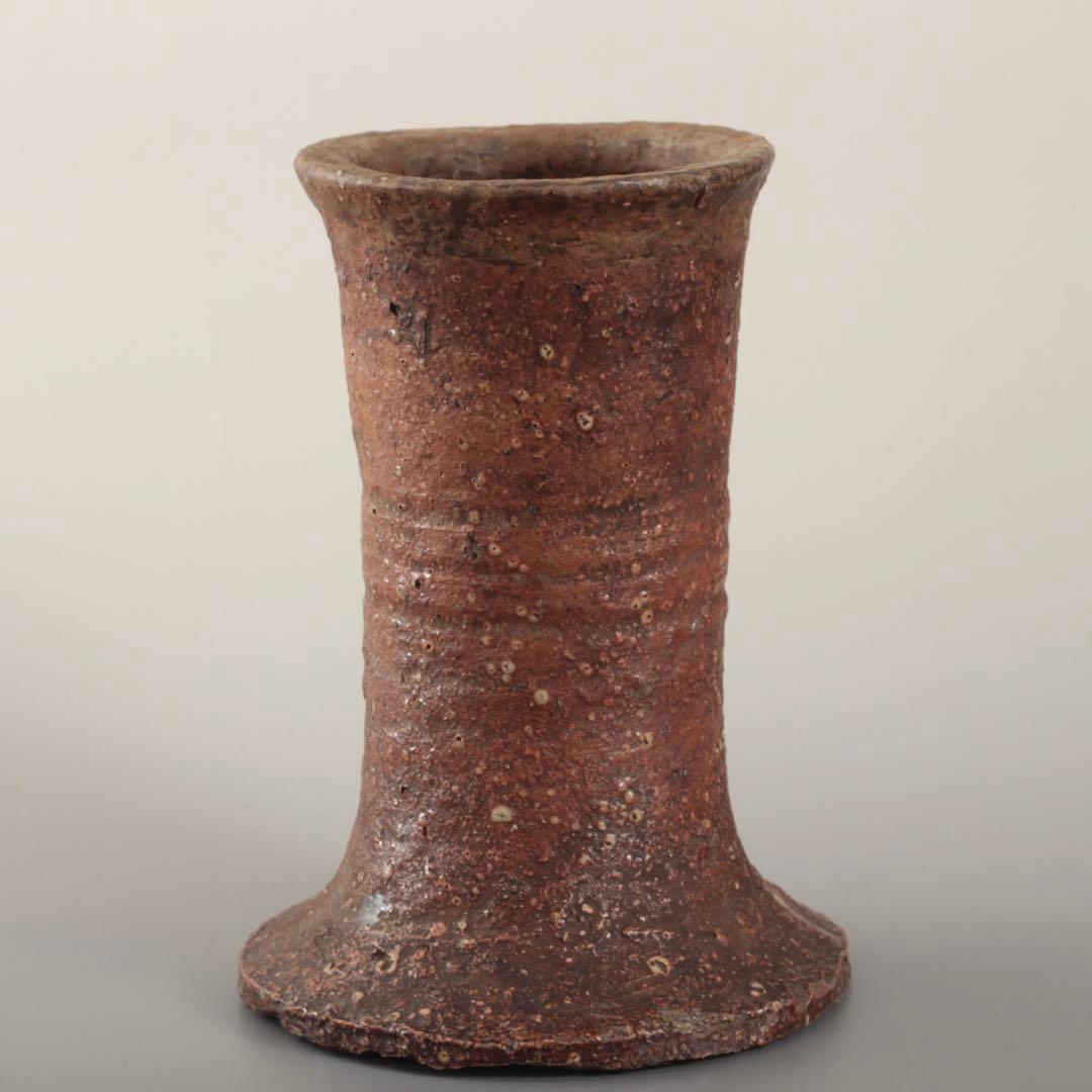 古信楽 旅枕 花入 花立 茶道具 江戸時代 古美術 古道具 アンティーク