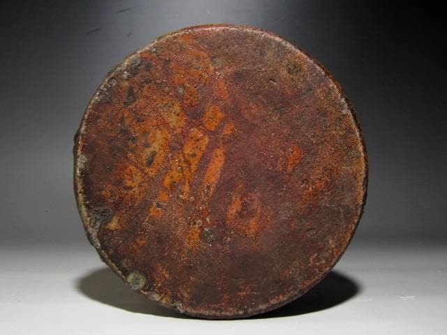 古伊賀花入「苔塔」裏千家鵬雲斎花押・本阿弥常政鑑定書付き☆ｚ898