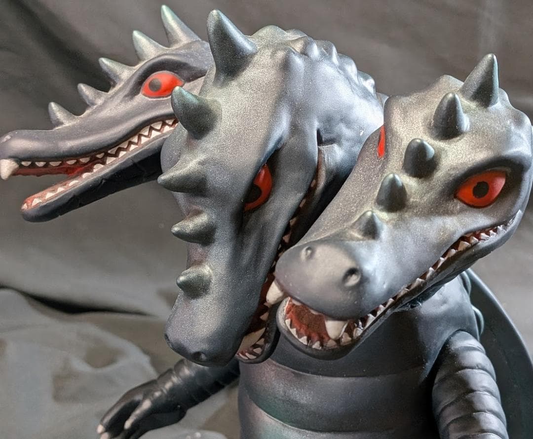 ジャイアント 三つ首竜「スペクトルマン」登場怪獣（マスダヤ復刻）ソフビ