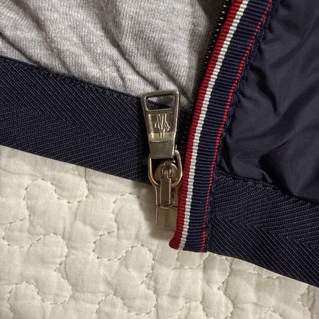モンクレール　パーカーブルゾン美品18/24m 86㎝ネイビー