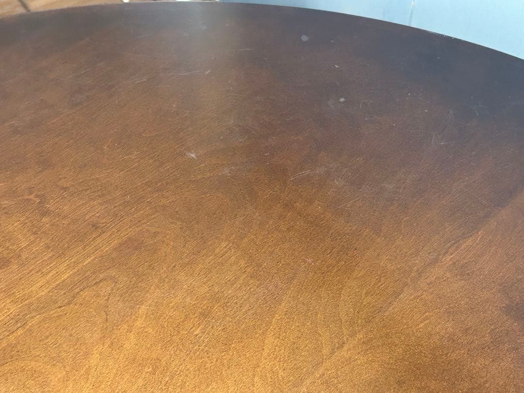 アンティーク　ヴィンテージ　ラウンドテーブル　キツツキマーク　飛騨産業　NZ