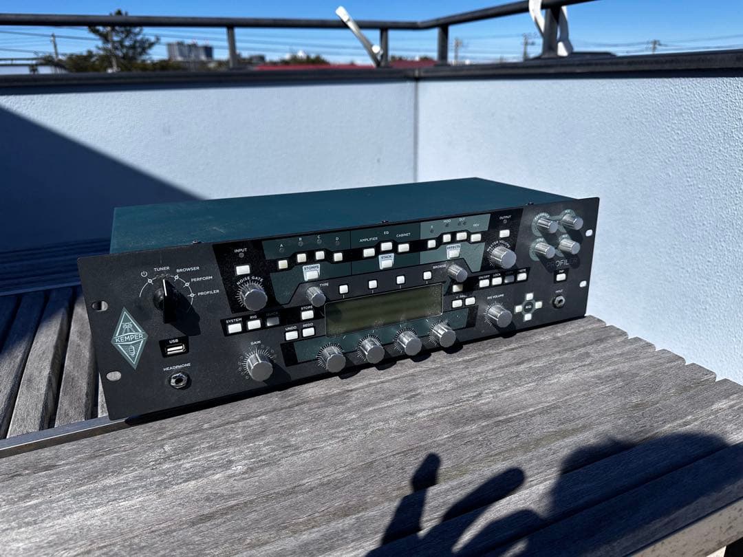 Kemper Profiler Power Rack パワーアンプ搭載 rig付