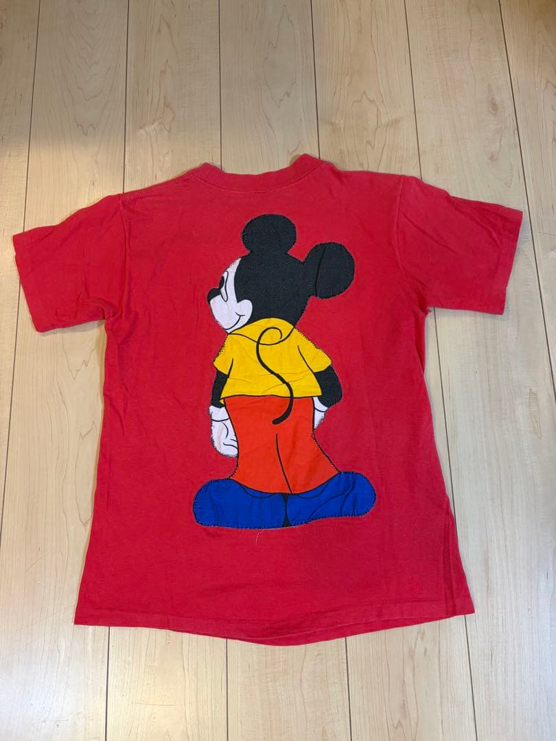 希少/80s ミッキー ヴィンテージTシャツ BTTF劇中同モデル シングル