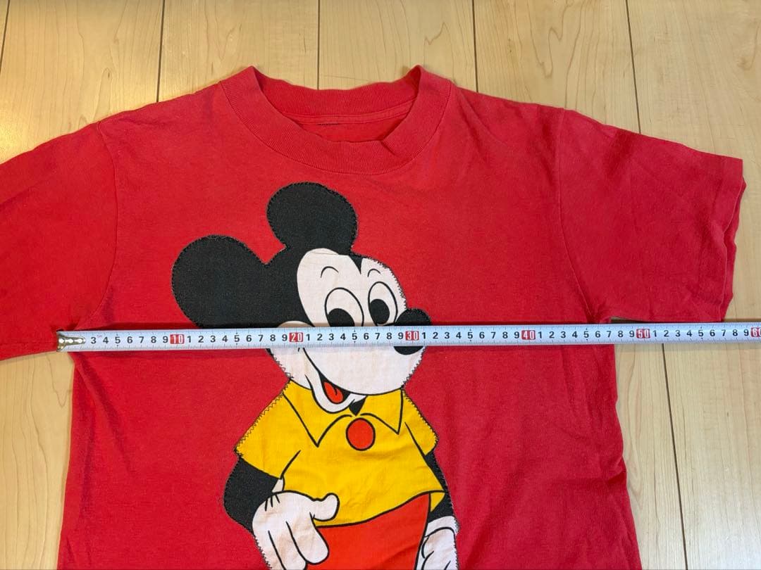 希少/80s ミッキー ヴィンテージTシャツ BTTF劇中同モデル シングル