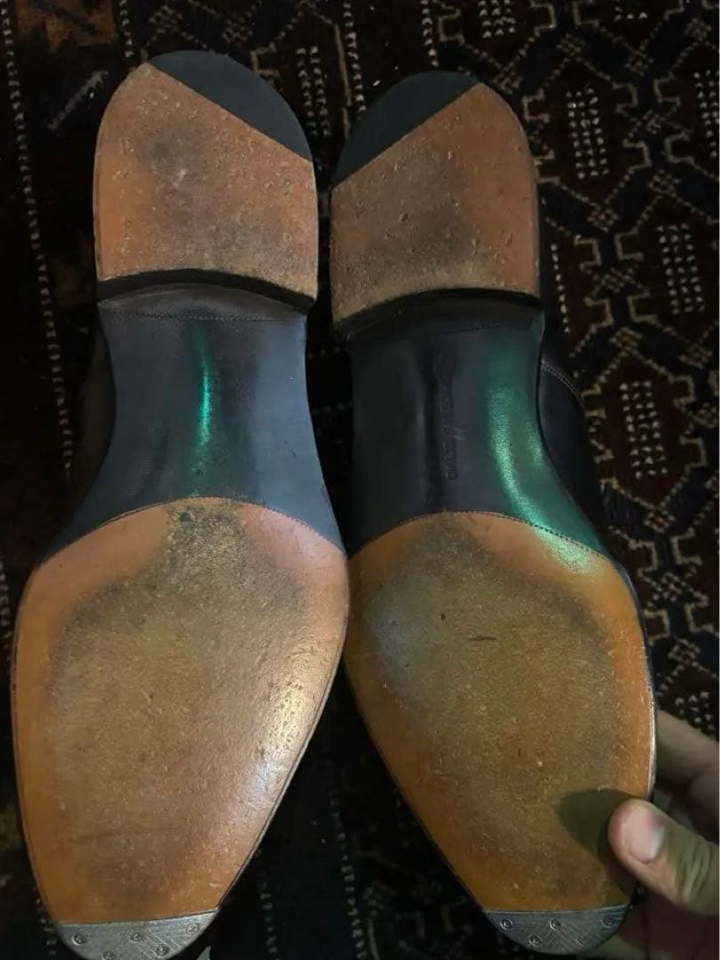 EDWARD GREEN 8 ハーフE 黒 202 最終値下げ限界価格