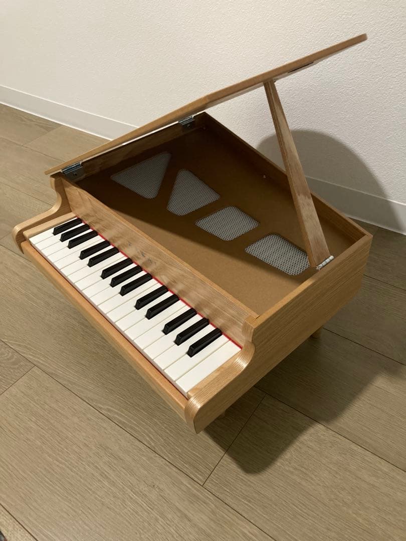 値下げ（美品）KAWAI カワイ　グランドピアノ　ナチュラル　木目（手渡し可能）